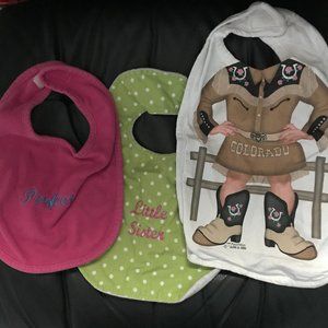 Bibs and Socks - 0-9 months